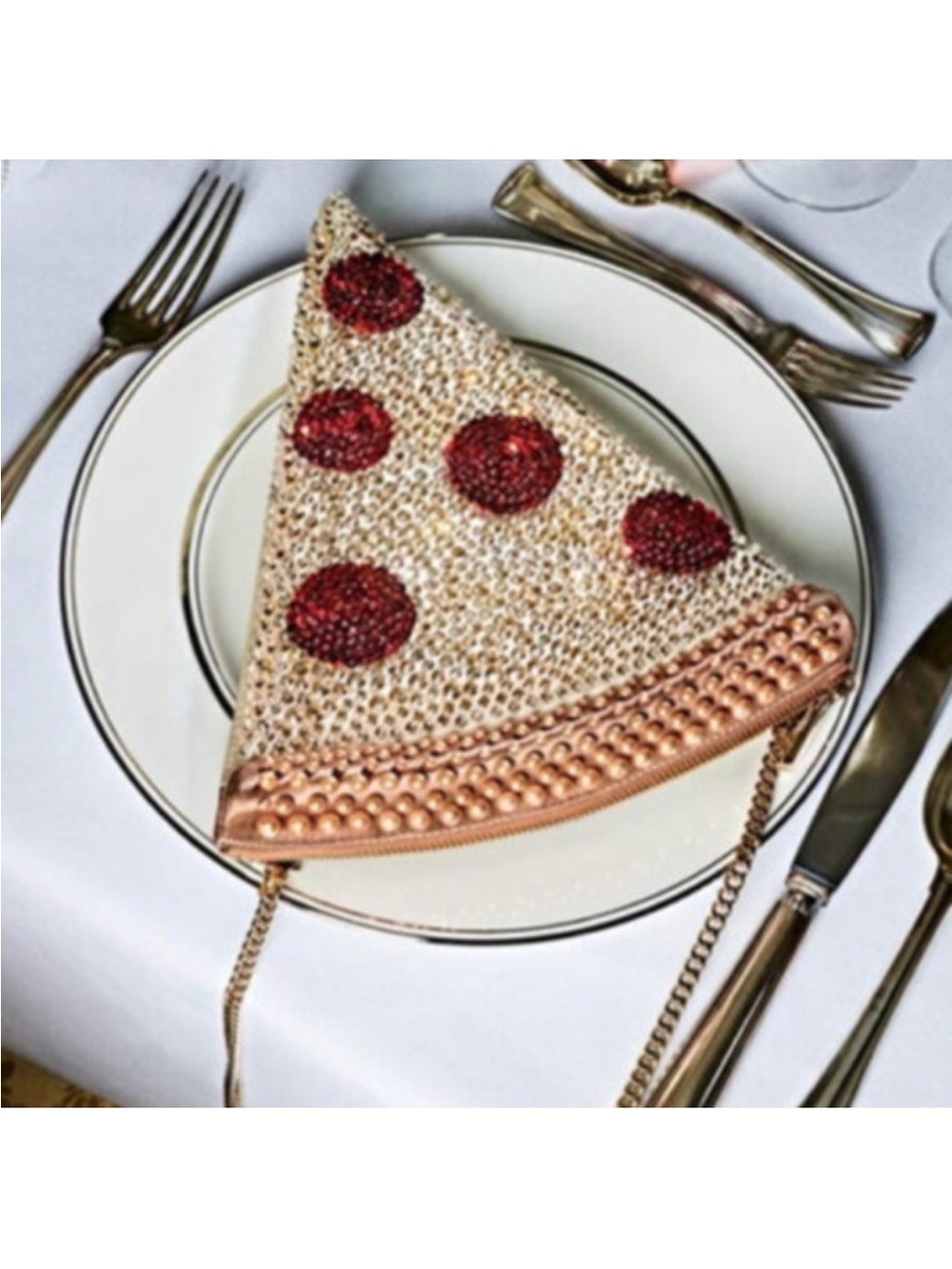Kate Spade 3d Pizza Slice Bag - Picture 9 of 11